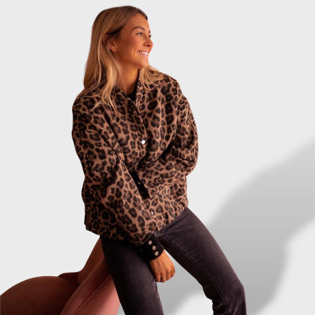 Charlene | Chaqueta de leopardo