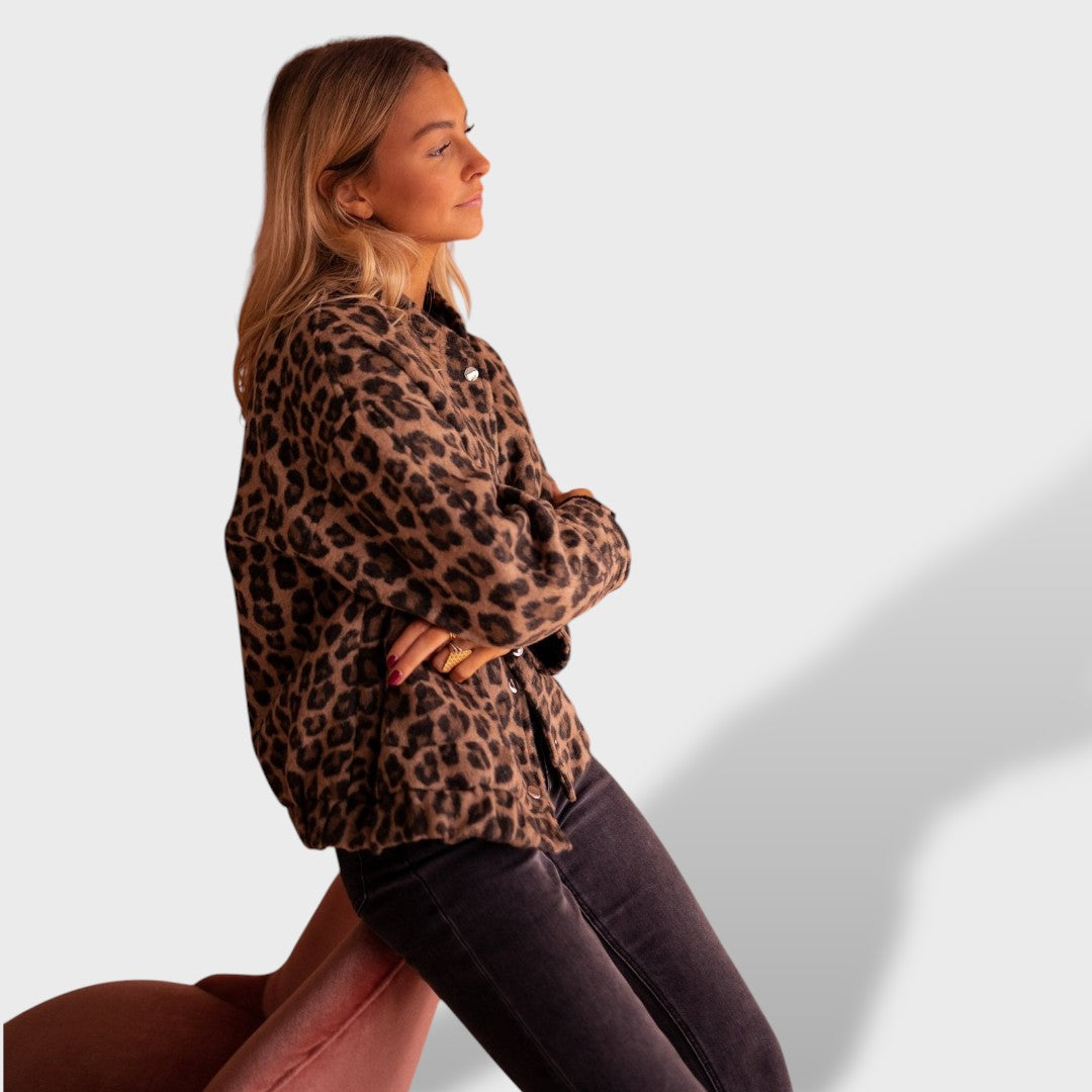 Charlene | Chaqueta de leopardo