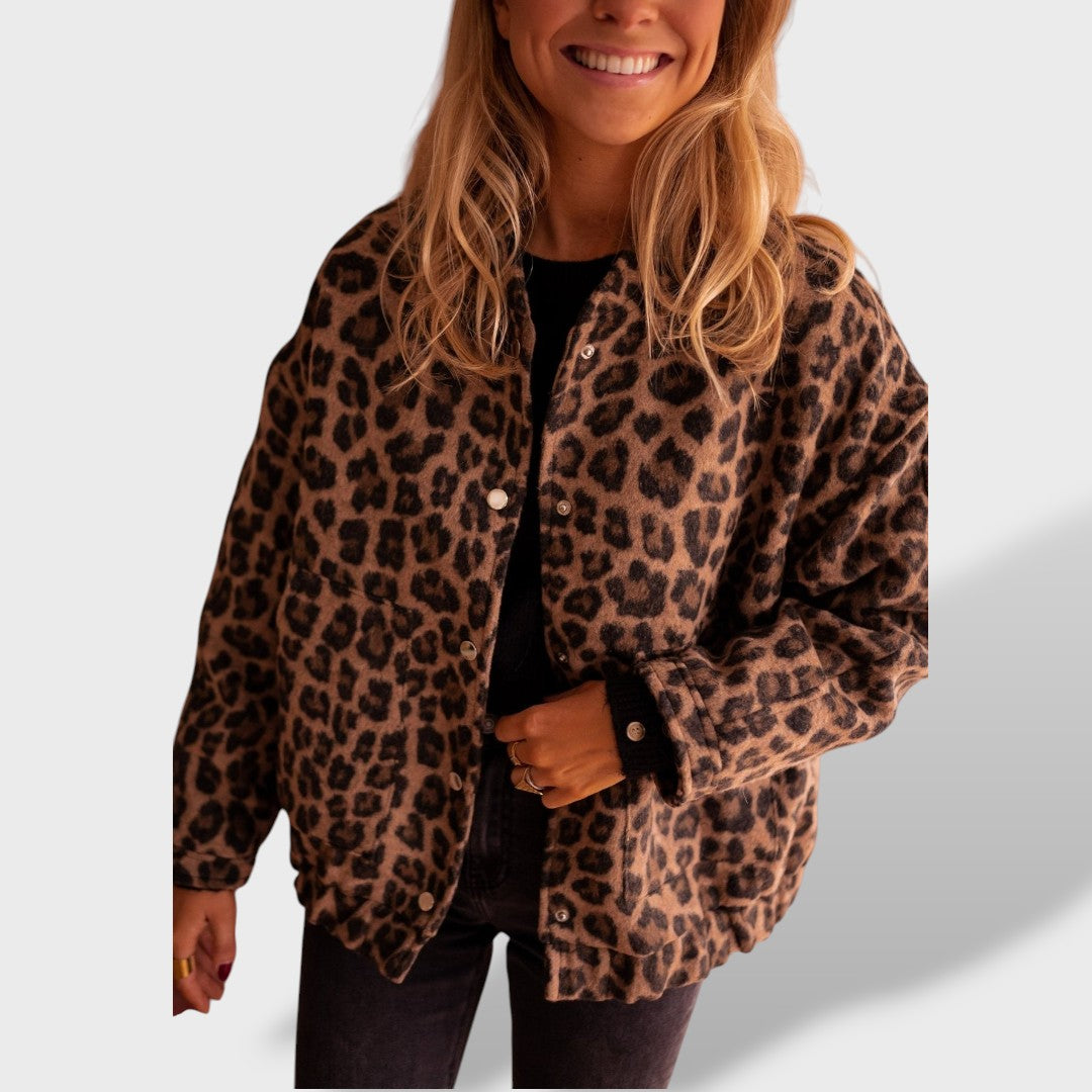 Charlene | Chaqueta de leopardo