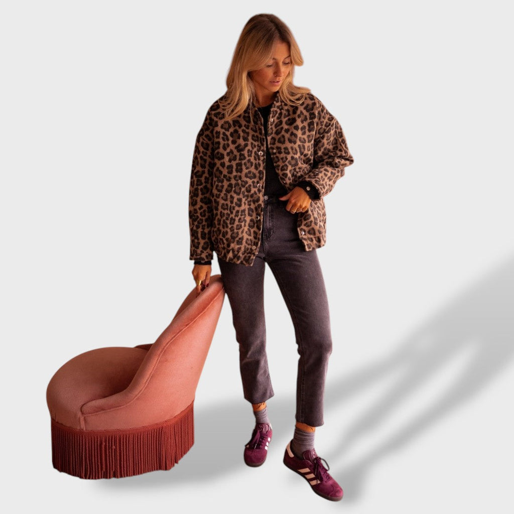 Charlene | Chaqueta de leopardo