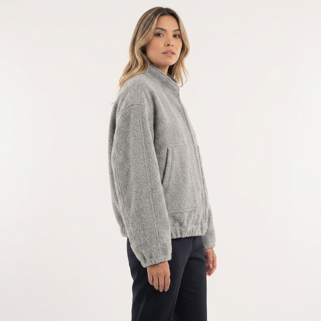 Chaqueta holgada urbana para mujer
