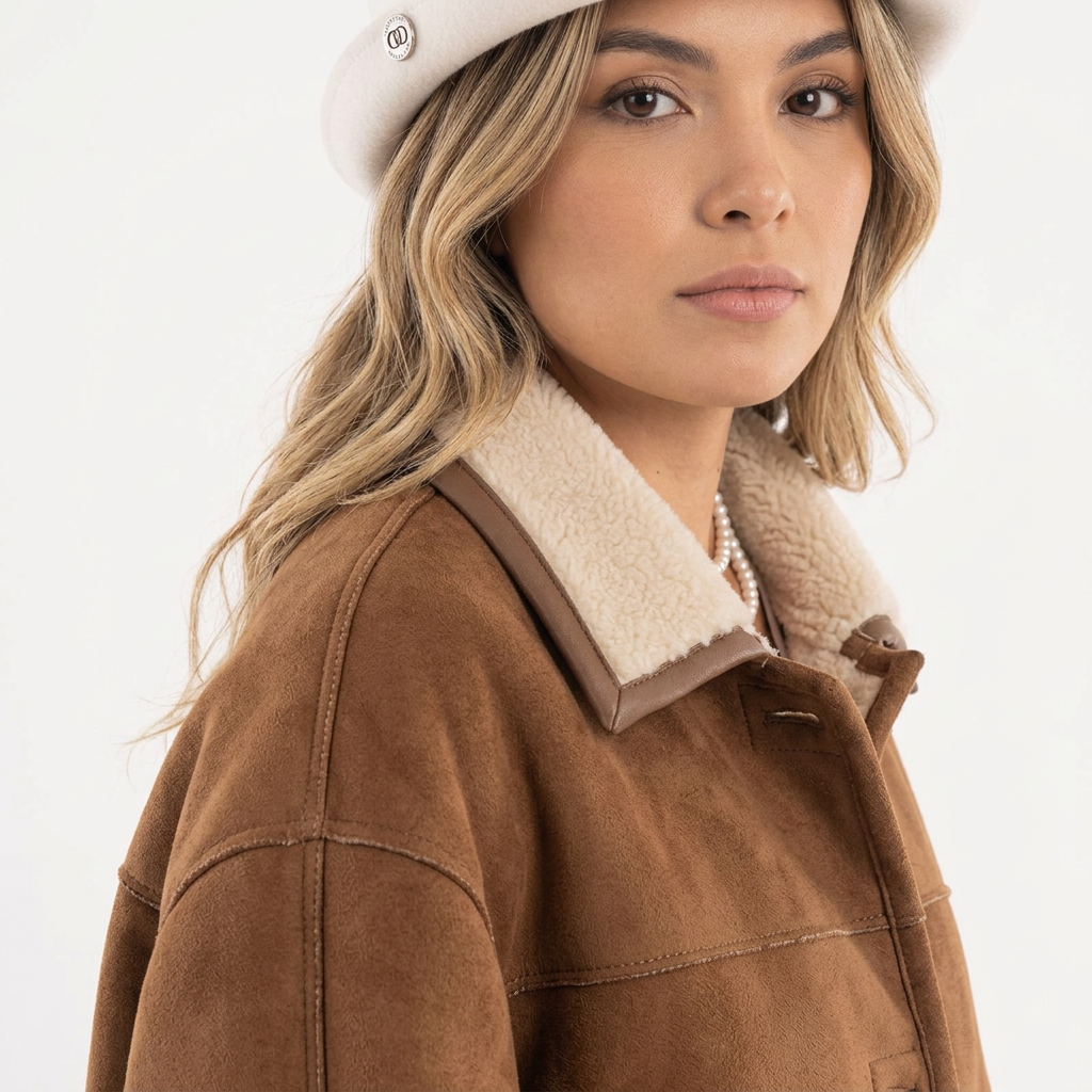 Chaqueta reversible para mujer