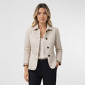 Chaqueta de entretiempo con cuello y botones