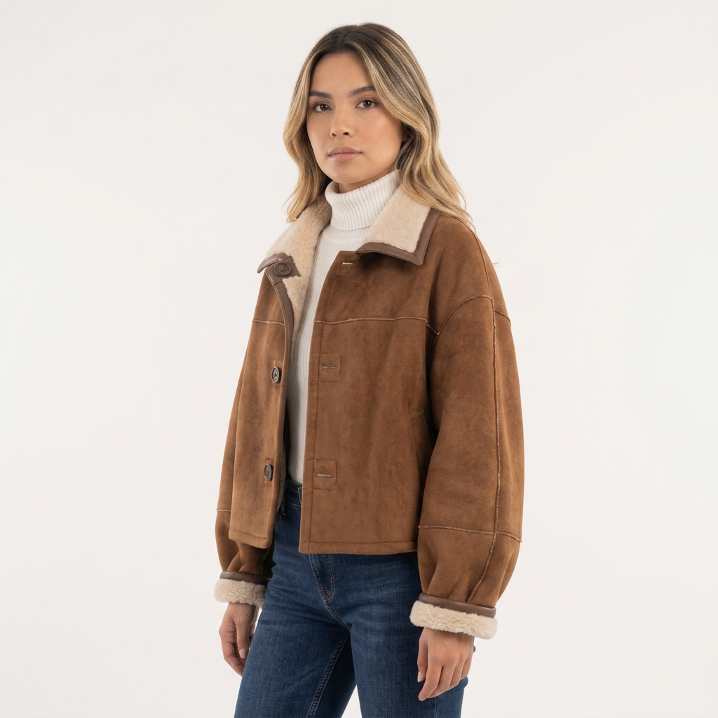 Chaqueta reversible para mujer