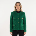Chaqueta de borrego sintético
