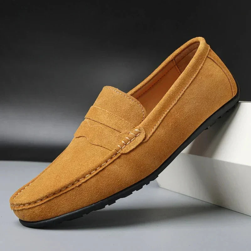 Lurano | Mocasines retro de ante