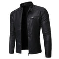 Chaqueta de cuero elegante