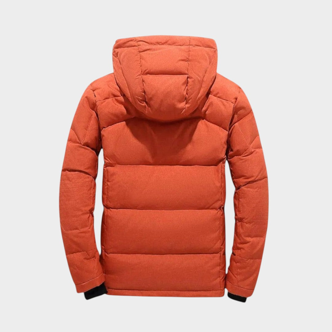 Chaqueta de invierno sólida para hombres