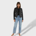Isabel | Chaqueta de cuero para mujer
