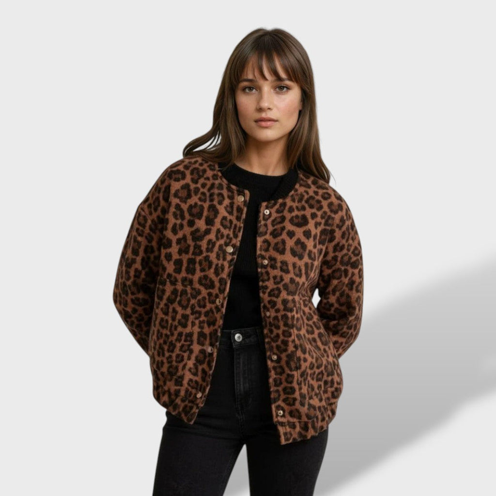 Charlene | Chaqueta de leopardo