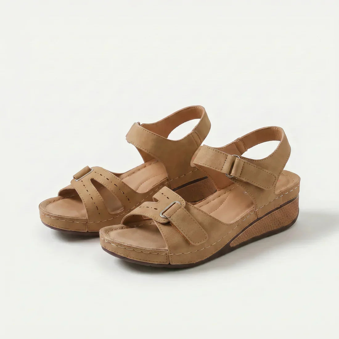 Sandalias Ortopédicas Cómodas con Cuña