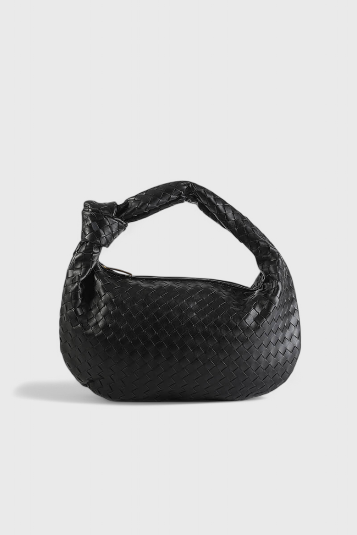 Bolso de Hombro Mediano Sage Trenzado
