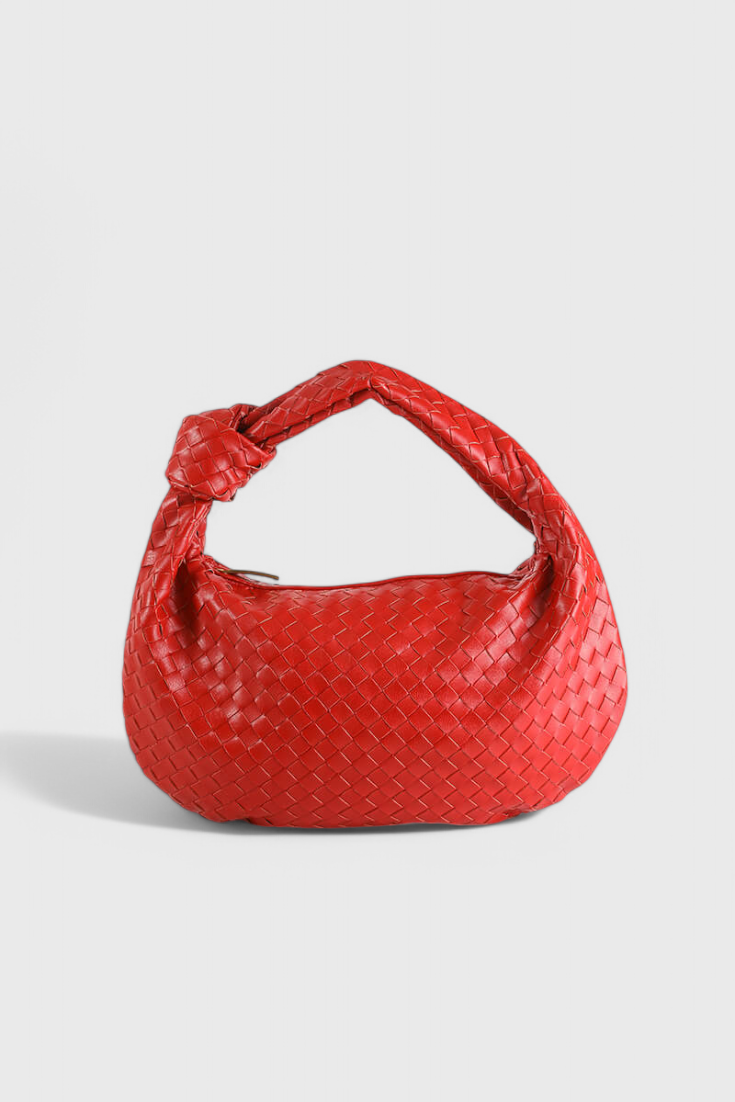 Bolso de Hombro Mediano Sage Trenzado