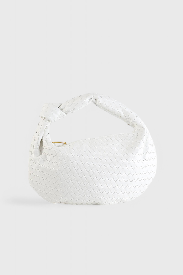 Bolso de Hombro Mediano Sage Trenzado