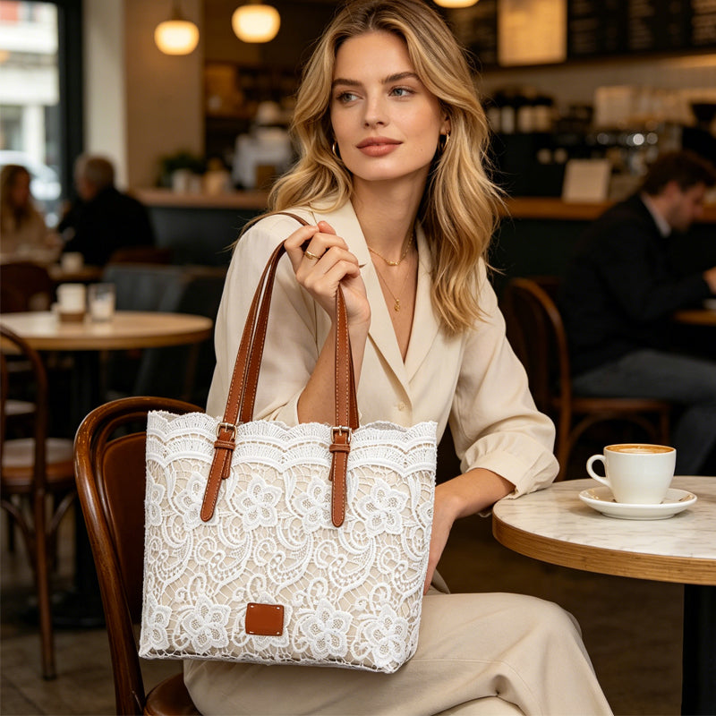 Bia - Bolso de Hombro con Encaje