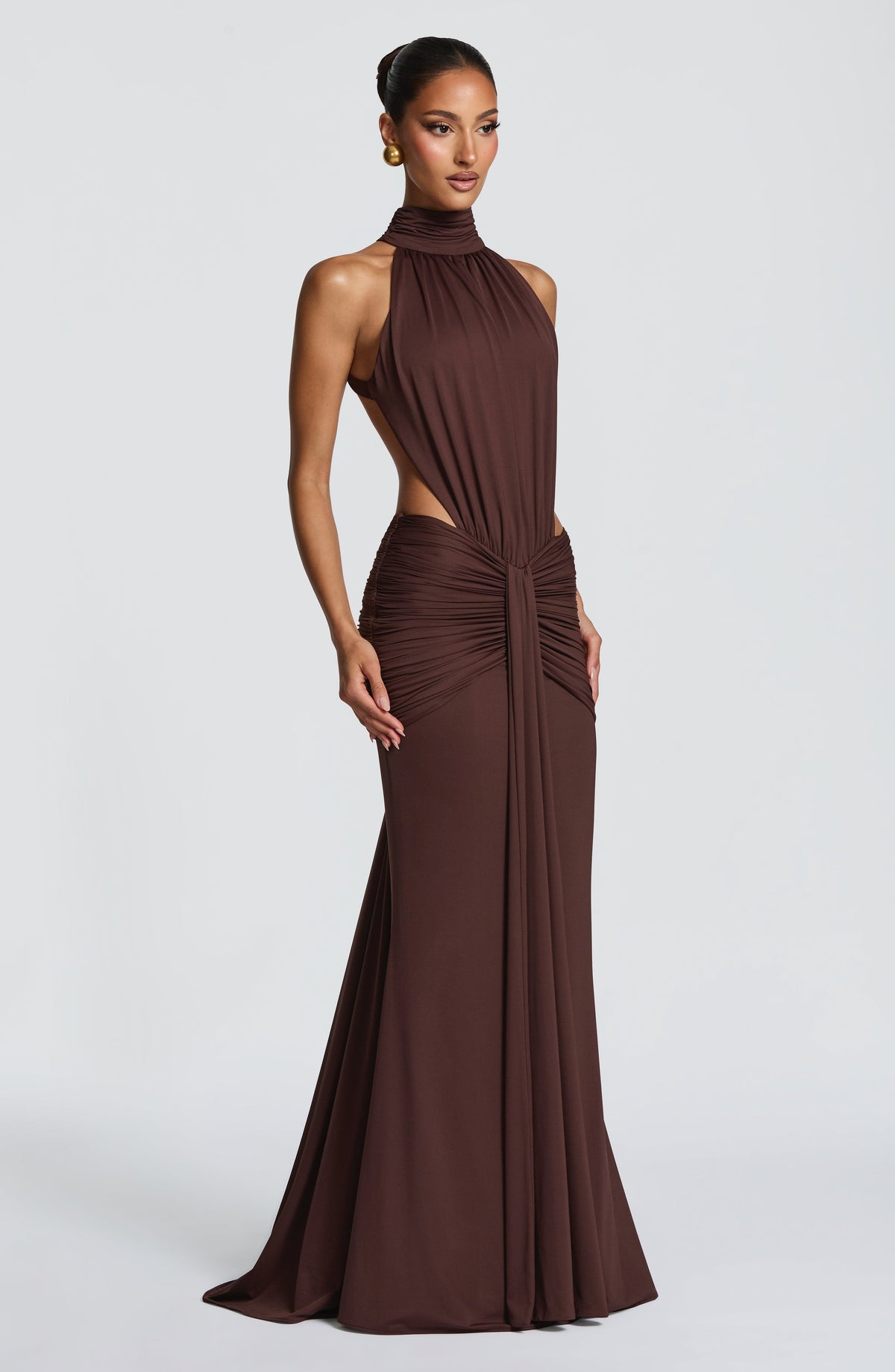 Silk Aura | Vestido largo gala