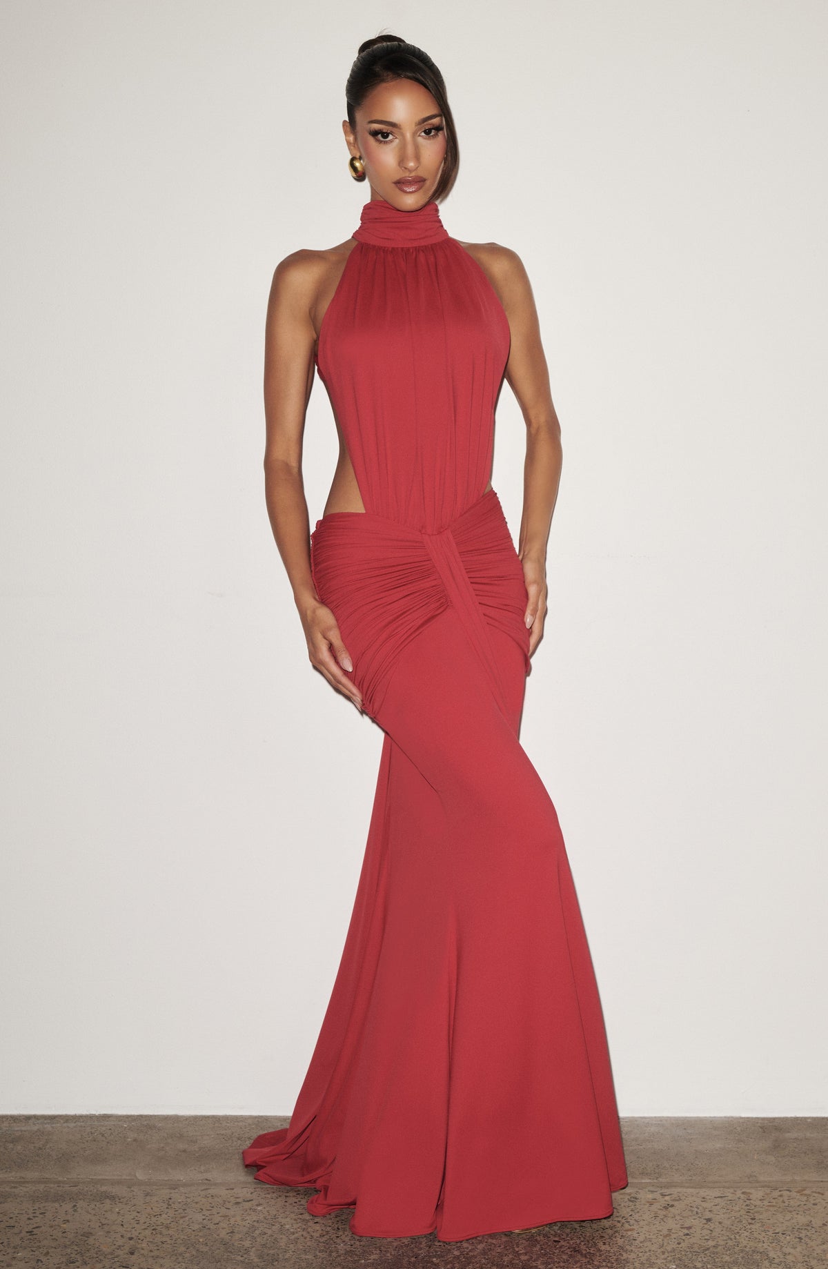 Silk Aura | Vestido largo gala