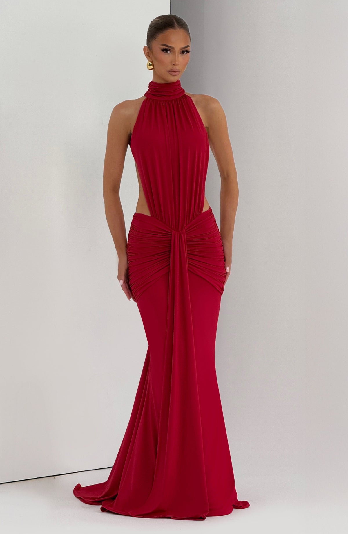 Silk Aura | Vestido largo gala