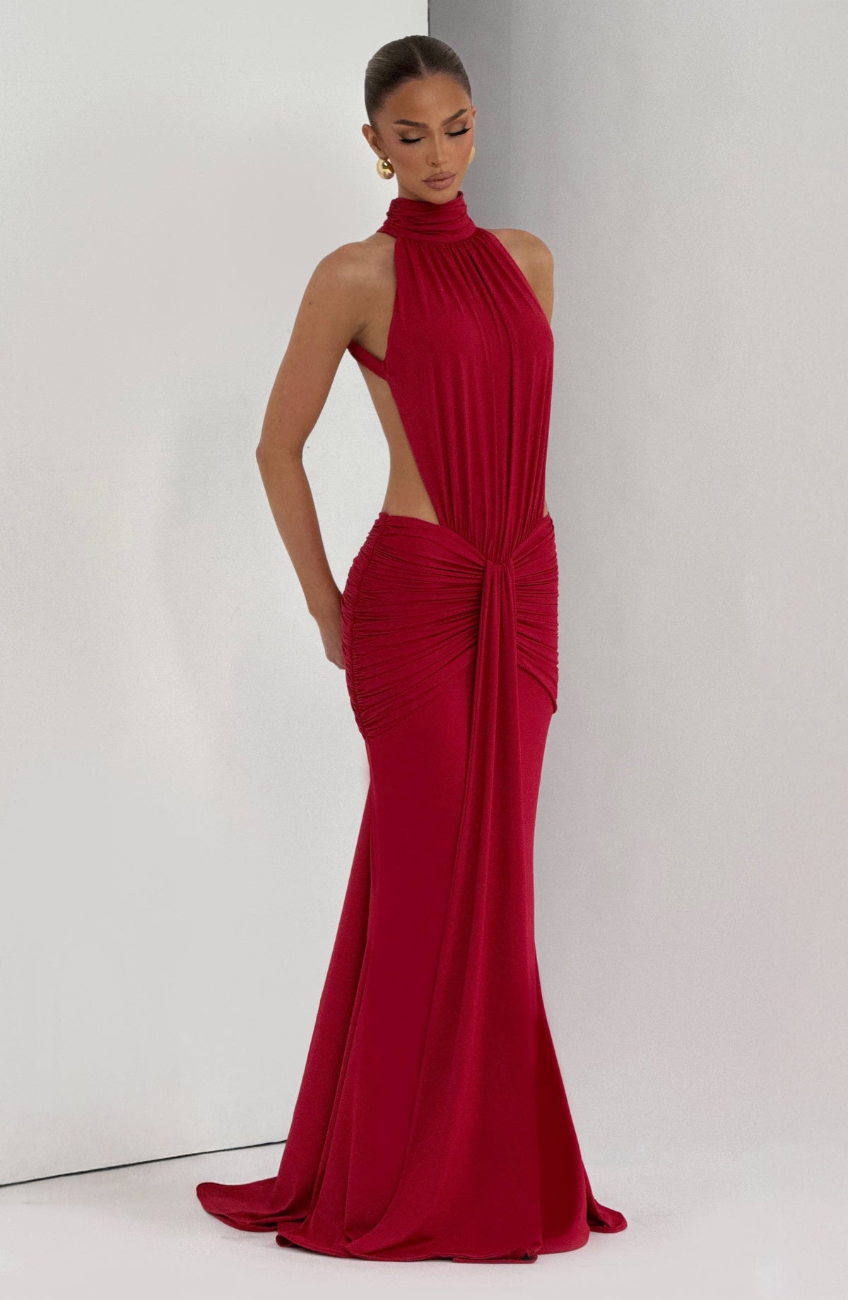 Silk Aura | Vestido largo gala