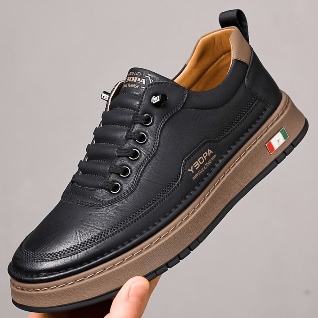 Bellano | Zapatillas de Cuero Clásicas