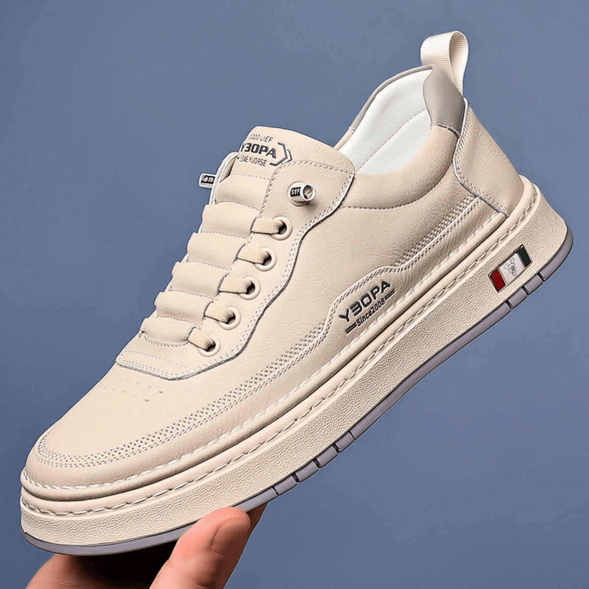 Bellano | Zapatillas de Cuero Clásicas
