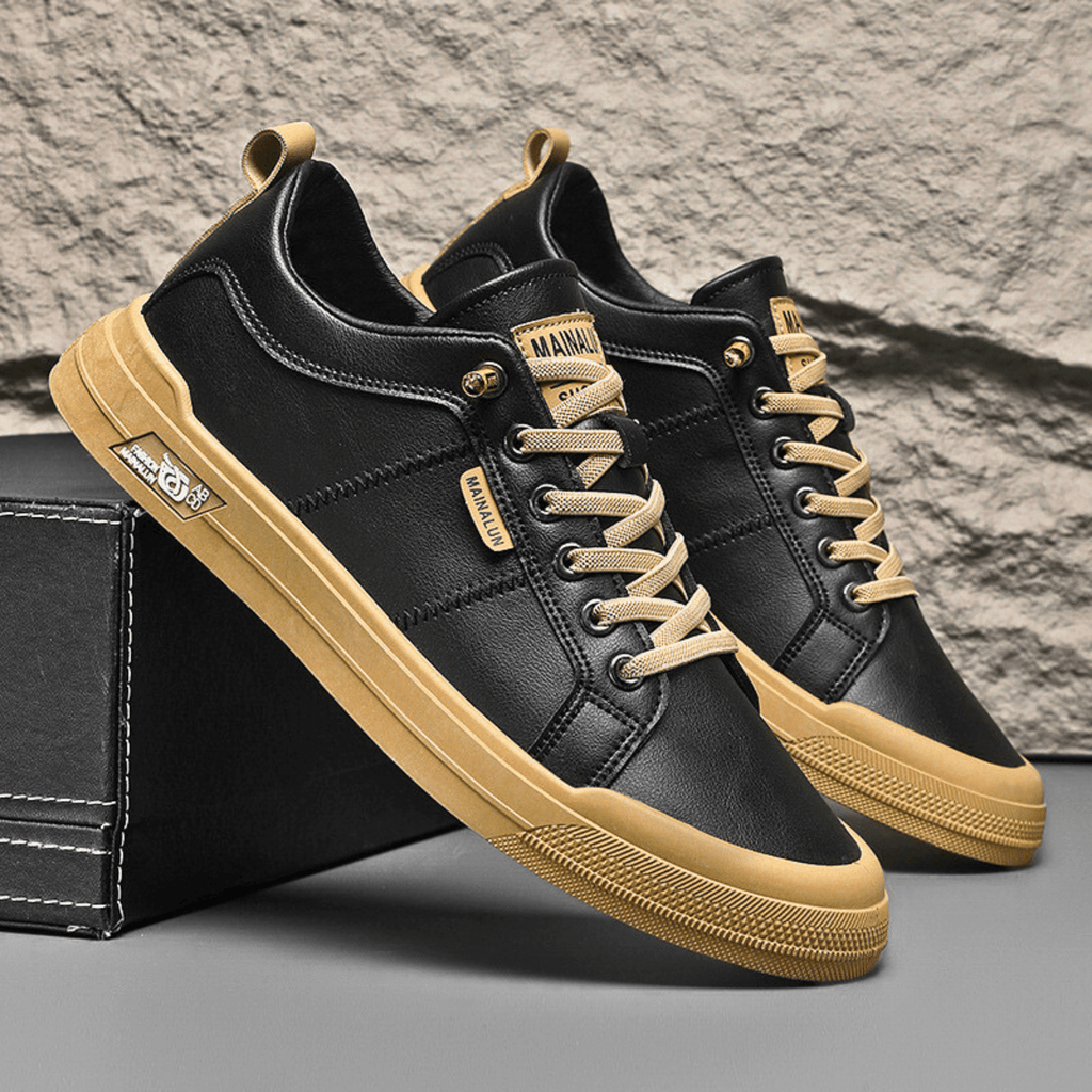 HARRINGTON | Zapatillas de Cuero Clásicas